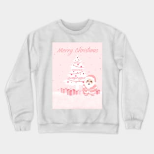 Pink Christmas Crewneck Sweatshirt